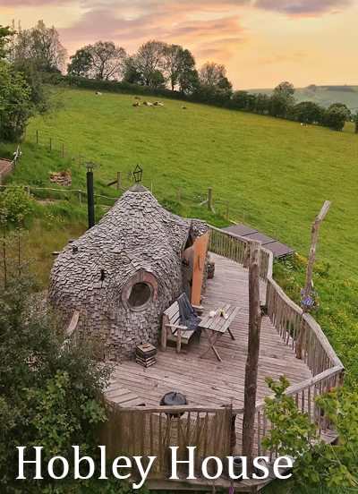 Accommodation options at Clun Valley Beavers